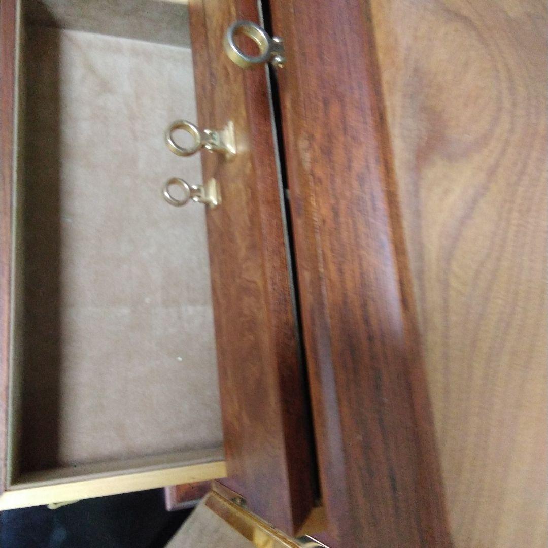 オーダー宝石　ジュエリーボックス　かりん　木箱 期間限定お値下げ