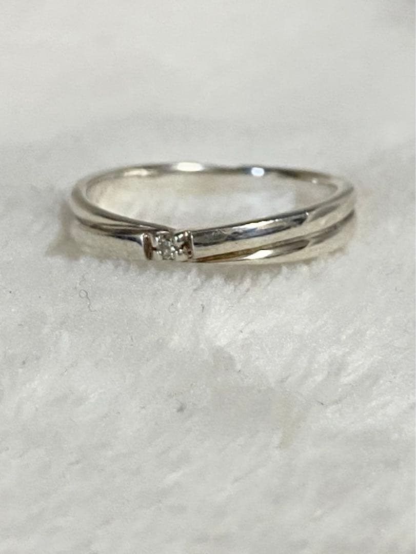 4°Cシルバーペアリング 8号、12号 私的刻印無し