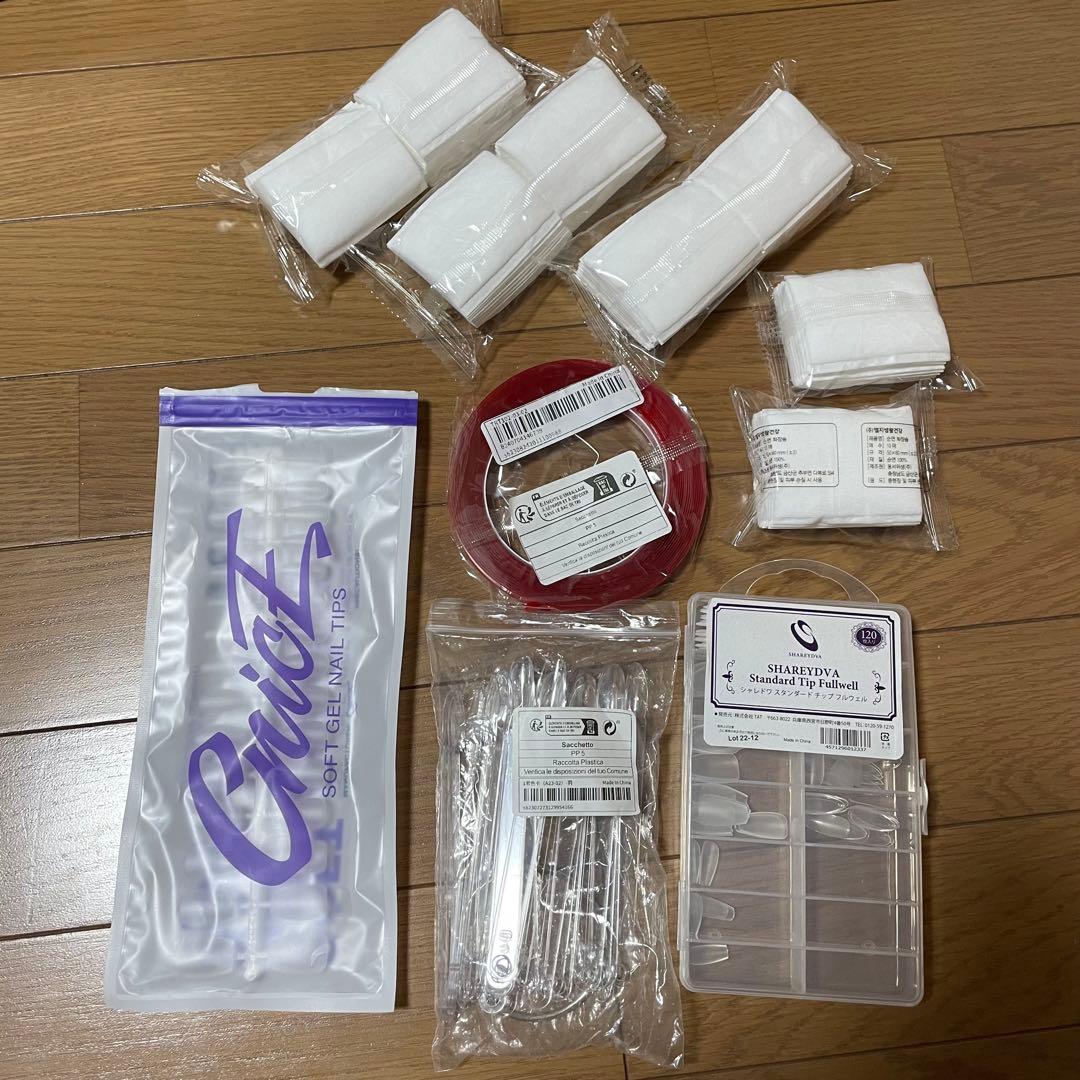 ジェルネイル　セルフネイル　セット売り　LED&UVネイルライト