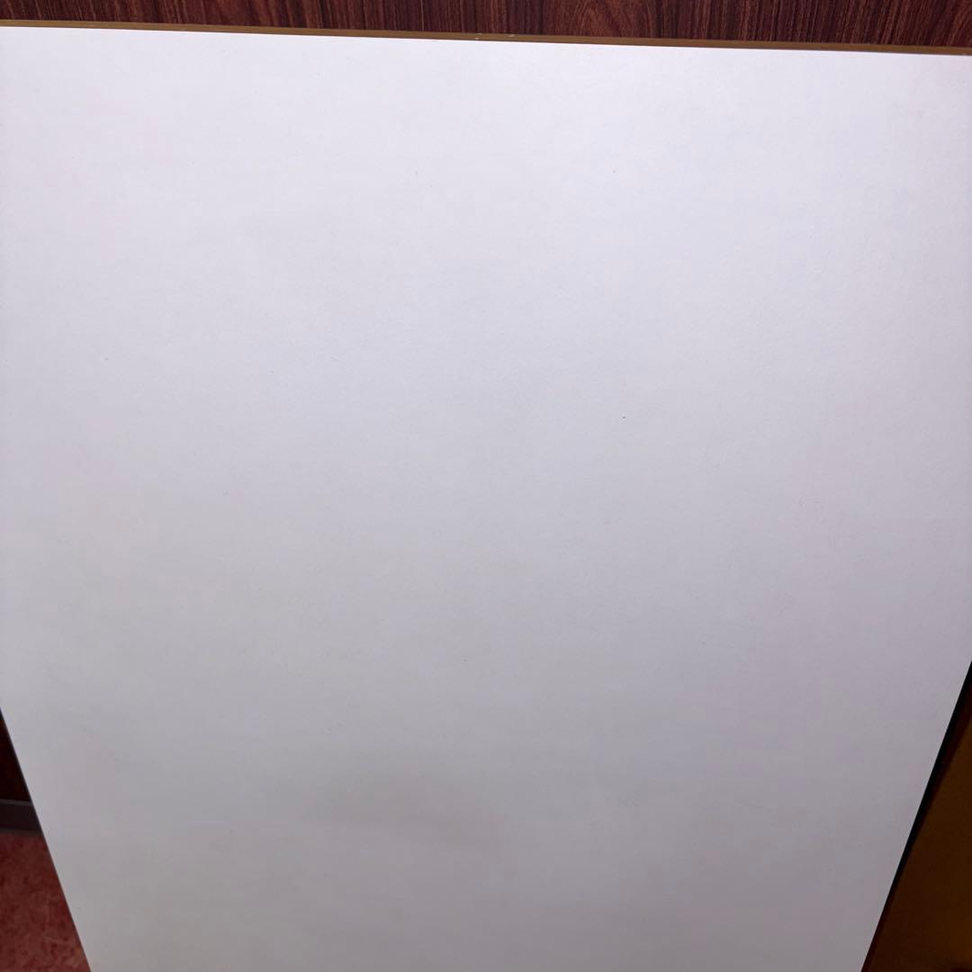 YP1109 無印良品　廃盤　メラミン天板折りたたみテーブル　サイドテーブル