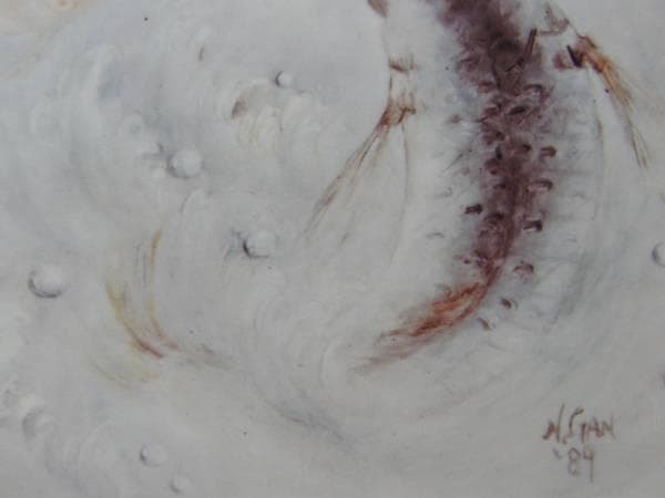 ナンシー ガン、「鯉魚」、★極希少画集★、新品高級額・額装付