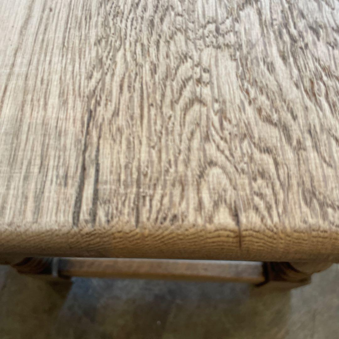 ビンテージ　サイドテーブル ベッドサイドテーブル　スツール　剥離