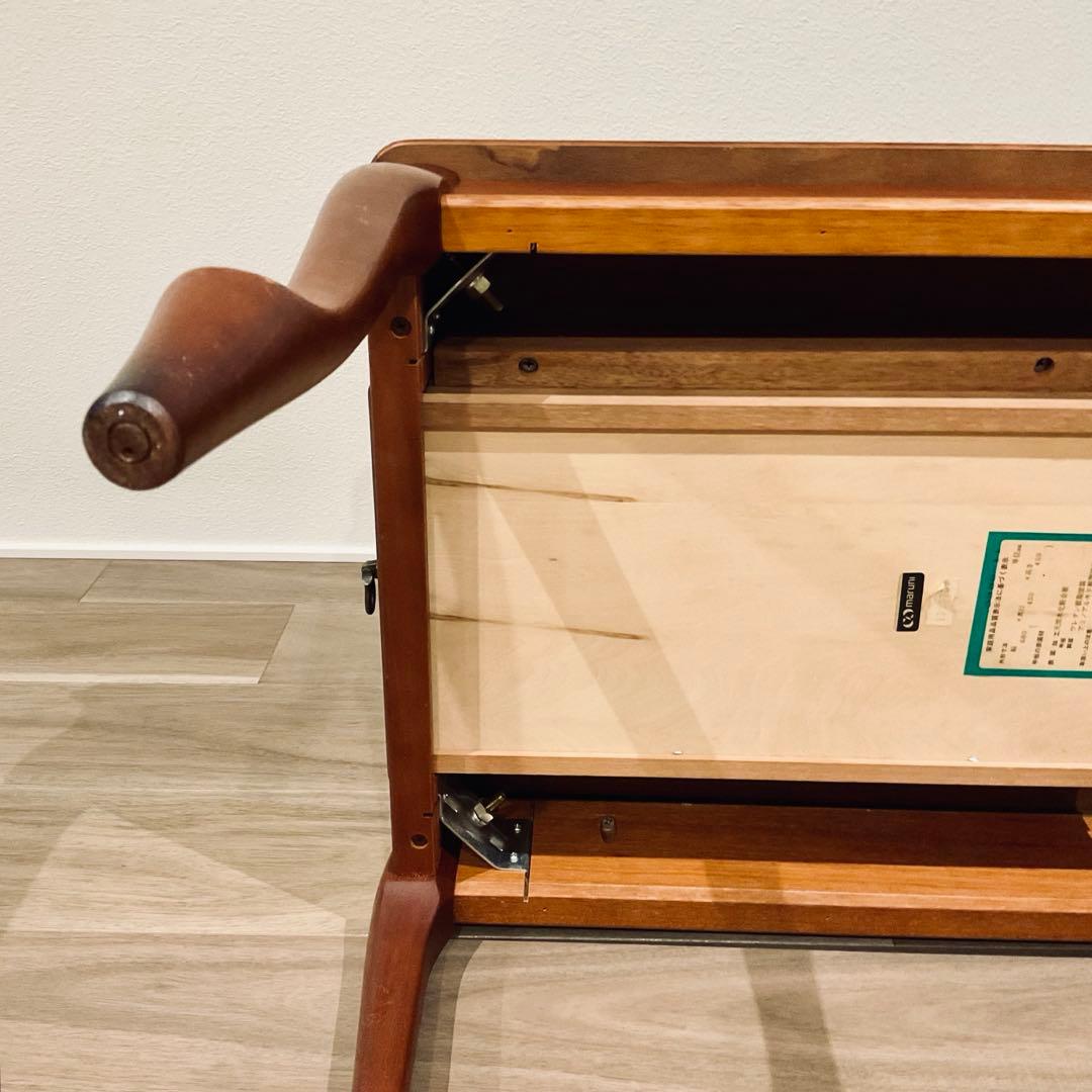 ⭐️ヴィンテージ⭐️【美品】maruni サイドテーブル 猫脚 天然木 木工