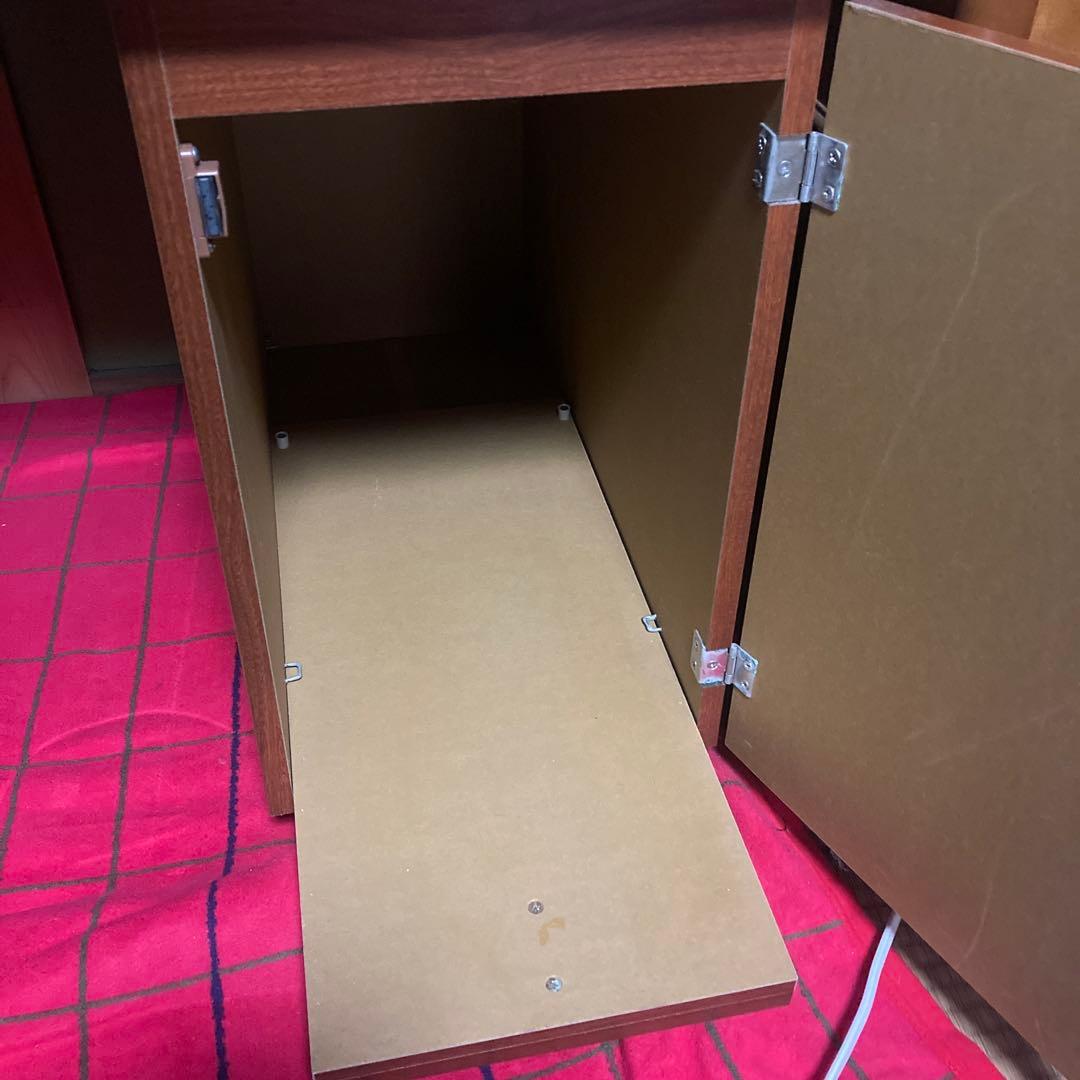 ブラザー brother ミシン台 コンパクト キャビネット 昭和 レトロ 木製