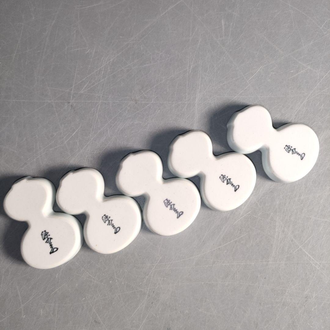 A1306-2/有田焼/源右衛門窯/染付山水人物図箸置5客/共箱/懐石道具/