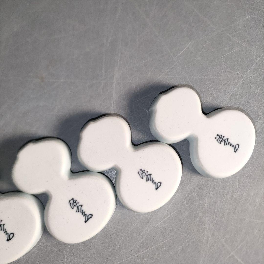 A1306-2/有田焼/源右衛門窯/染付山水人物図箸置5客/共箱/懐石道具/