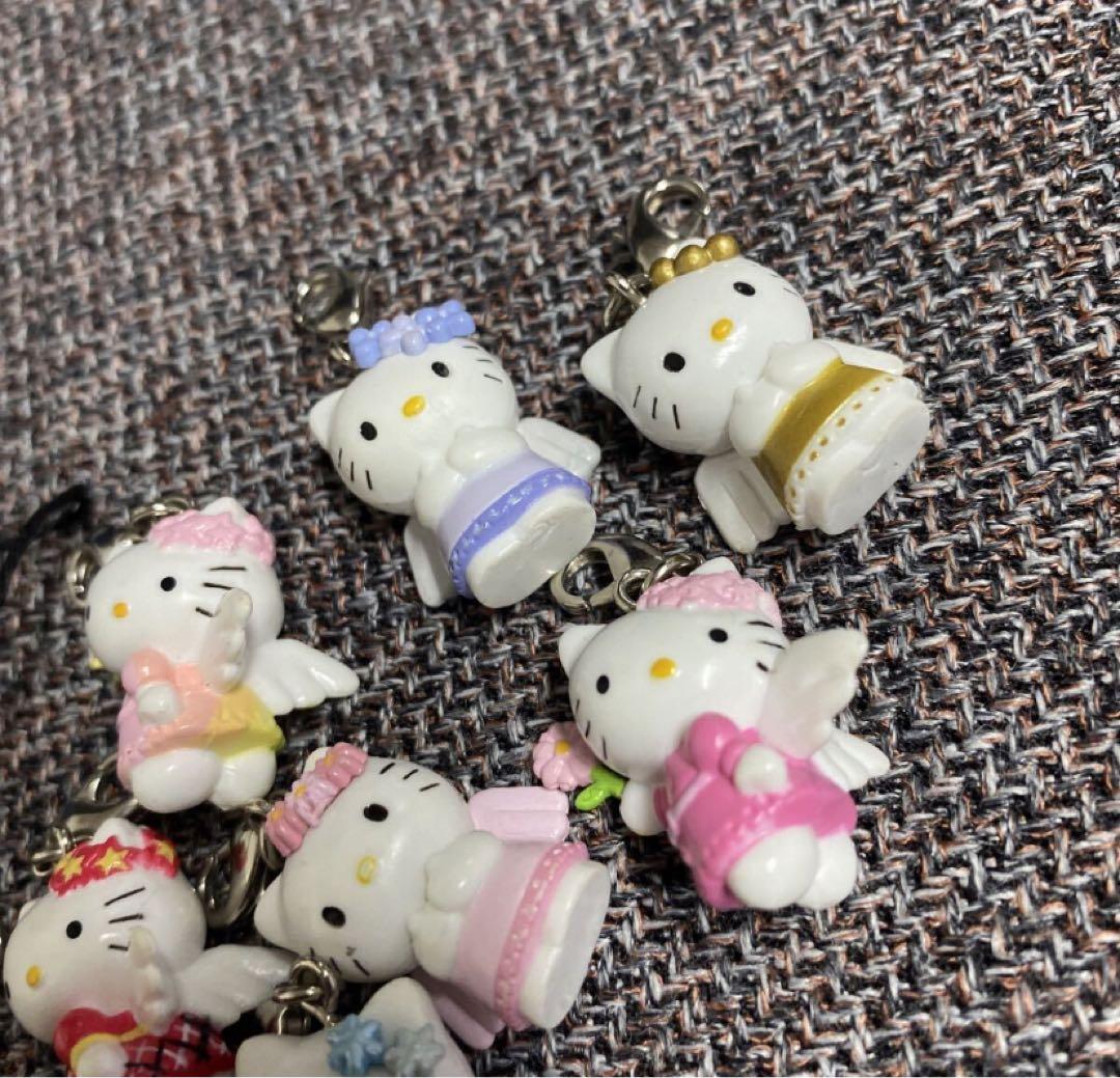 キティ エンジェル ストラップ 希少 - メルカリ