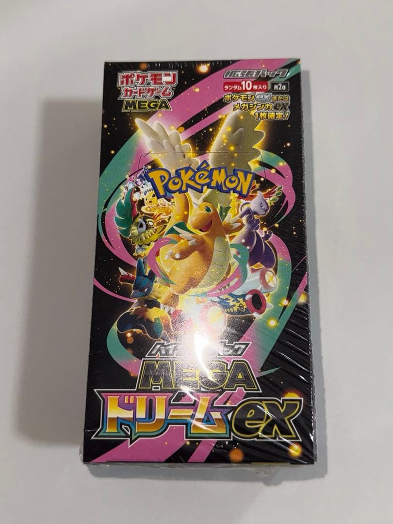 ポケモンカードゲーム MEGA ドリーム ex 1box シュリンク付き