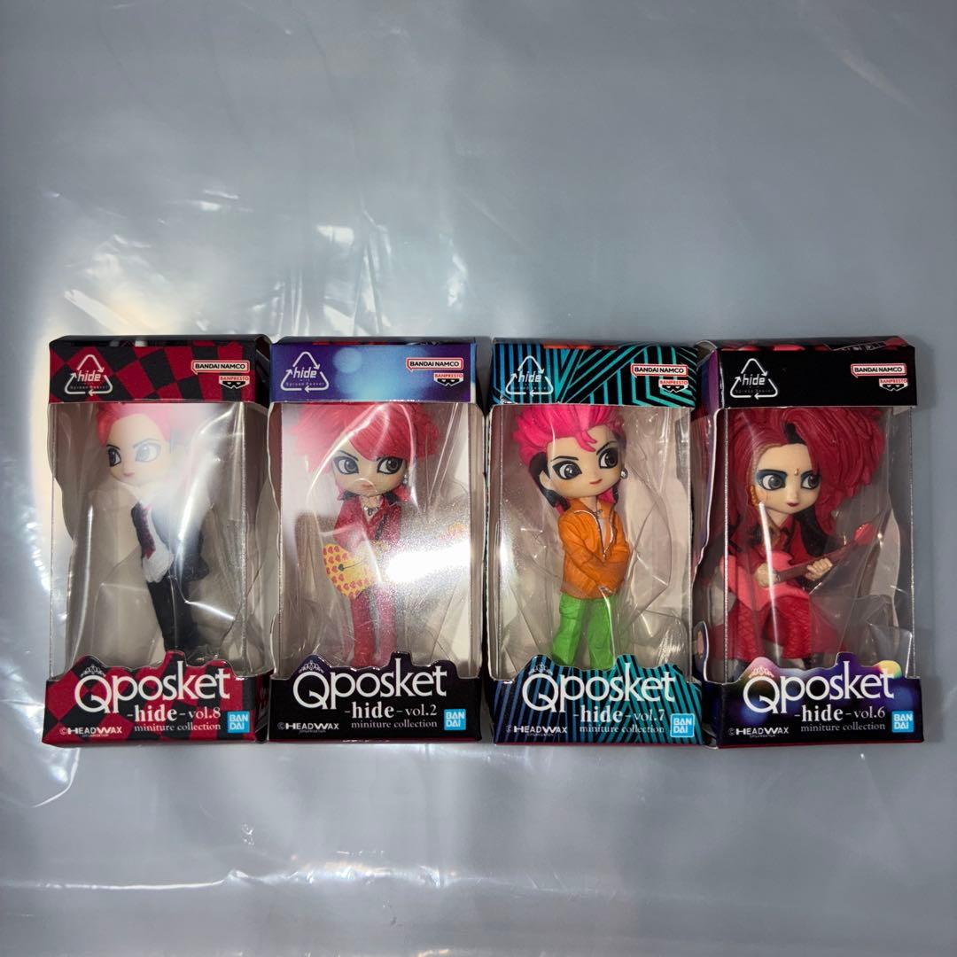 Q posket -hide- ミニチュアコレクション 全4体セット