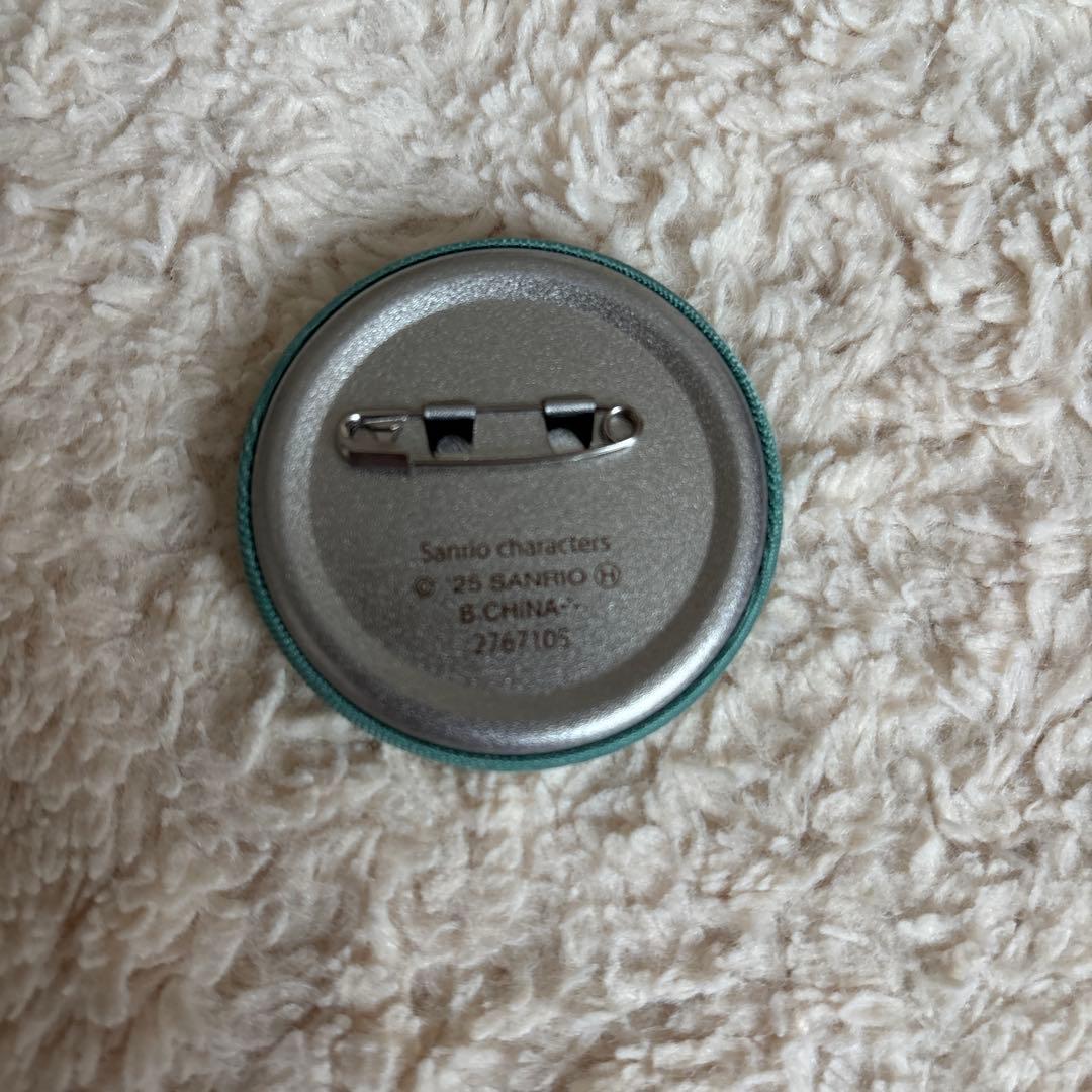サンリオキャラクターズ 刺繍缶バッジビスケット3 けろけろけろっぴ