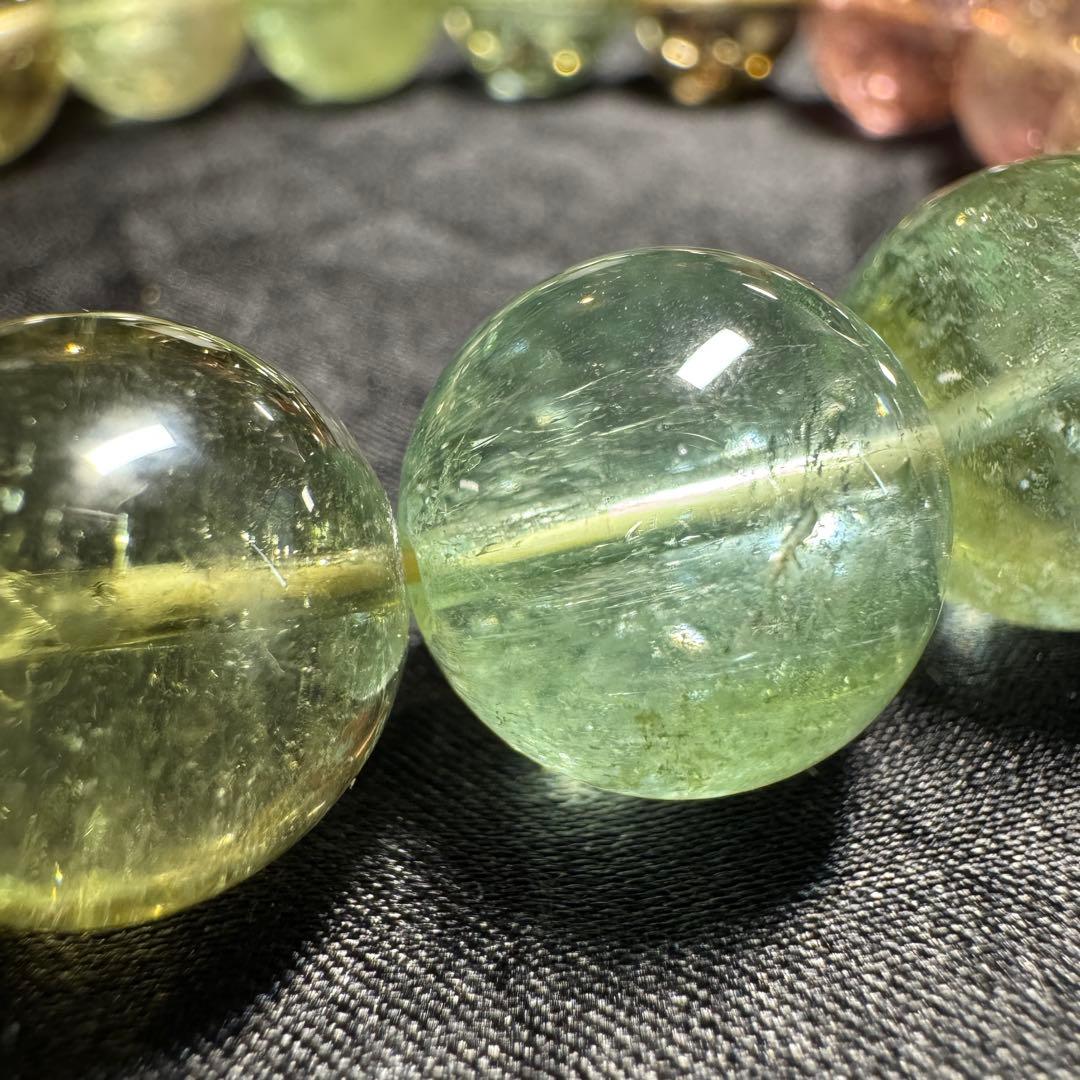 マルチカラー トルマリン ブレスレット ブラジル産