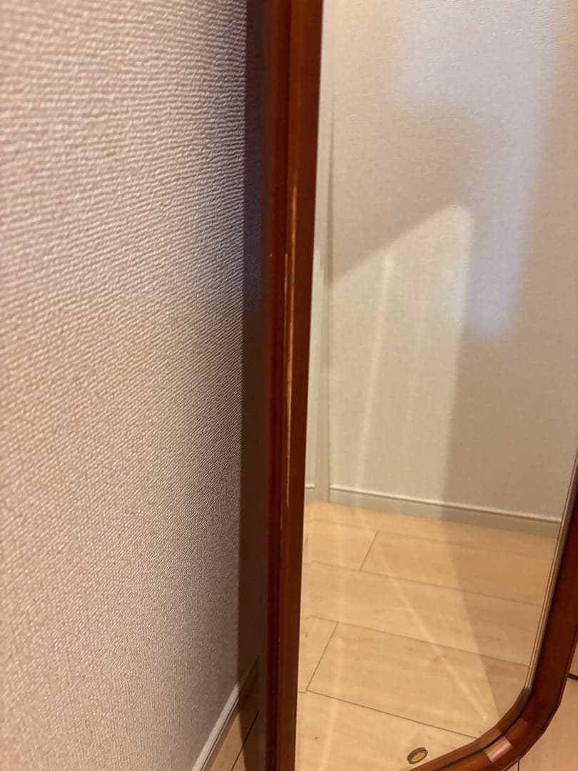 【お買い得 逸品】最高級 銅引鏡 ミエ ミラー 姿見 昭和レトロ　アンティーク