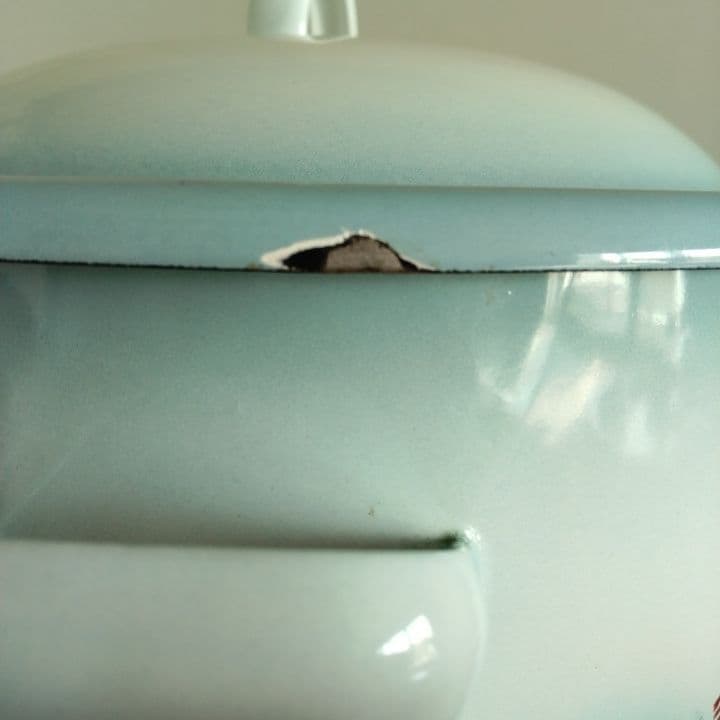 イマン プリンセスローズ ライス缶 ブルー 稀少 特大 美品