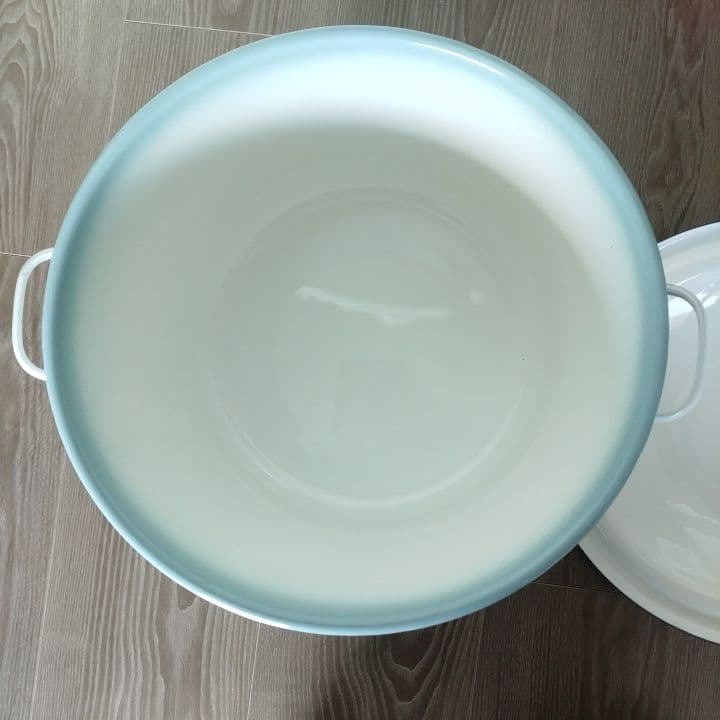 イマン プリンセスローズ ライス缶 ブルー 稀少 特大 美品