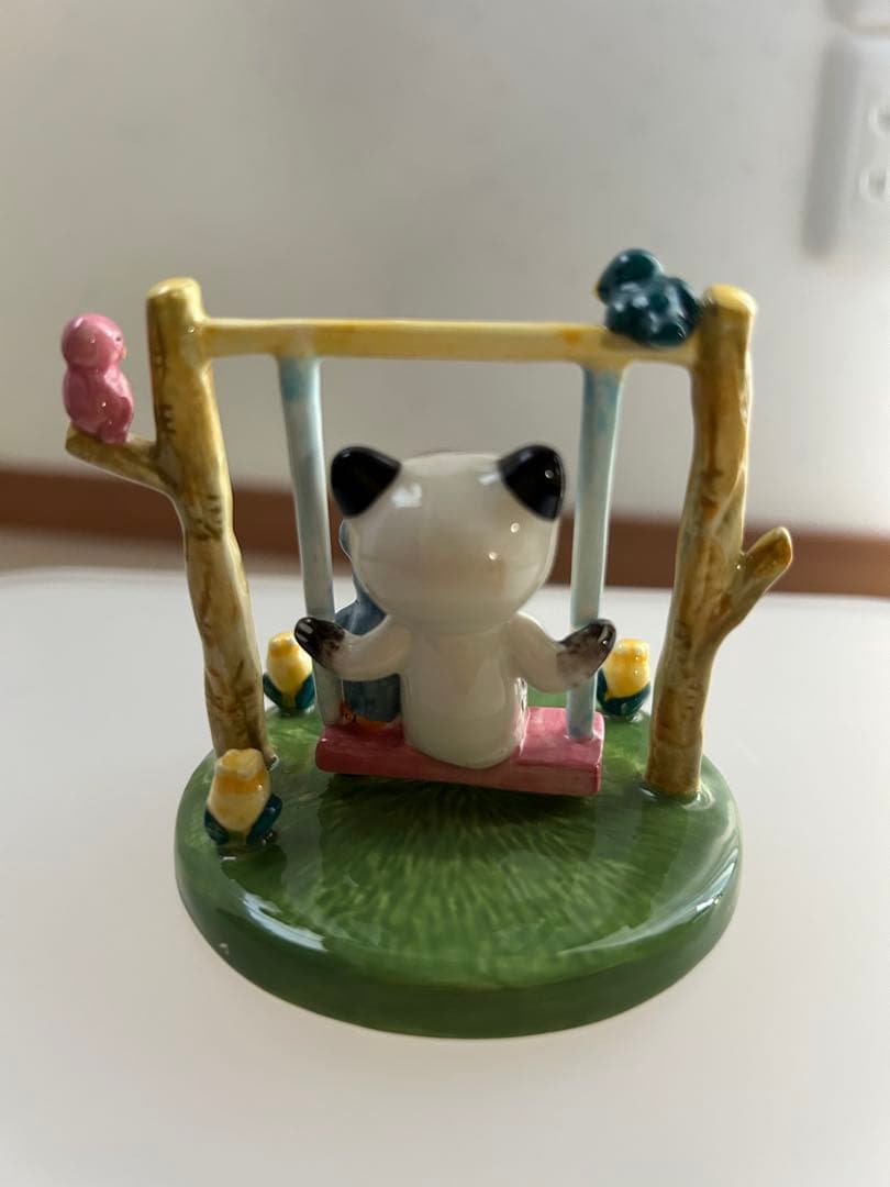 陶器製 猫とねずみの置物９個＋おまけ１個 ベルメゾン