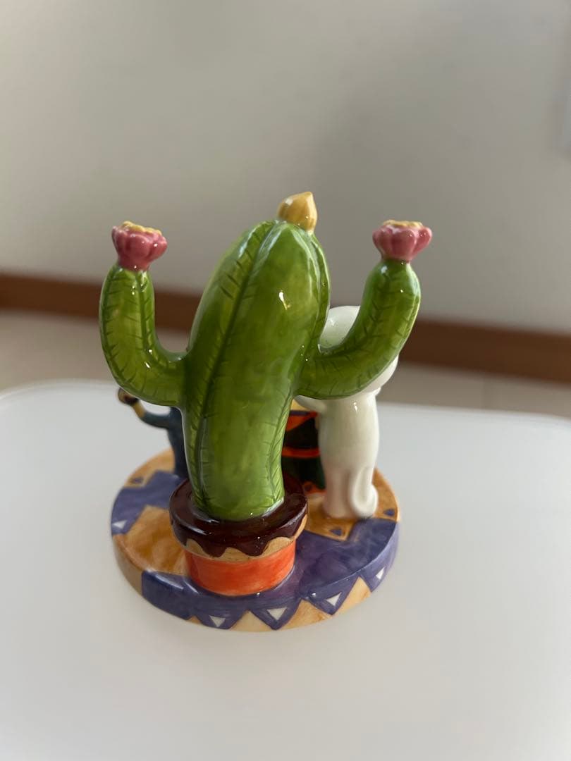 陶器製 猫とねずみの置物９個＋おまけ１個 ベルメゾン