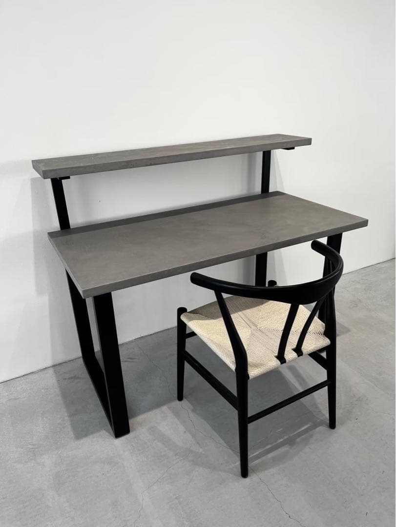 一台限定　モールテックス　ラック付きデスク