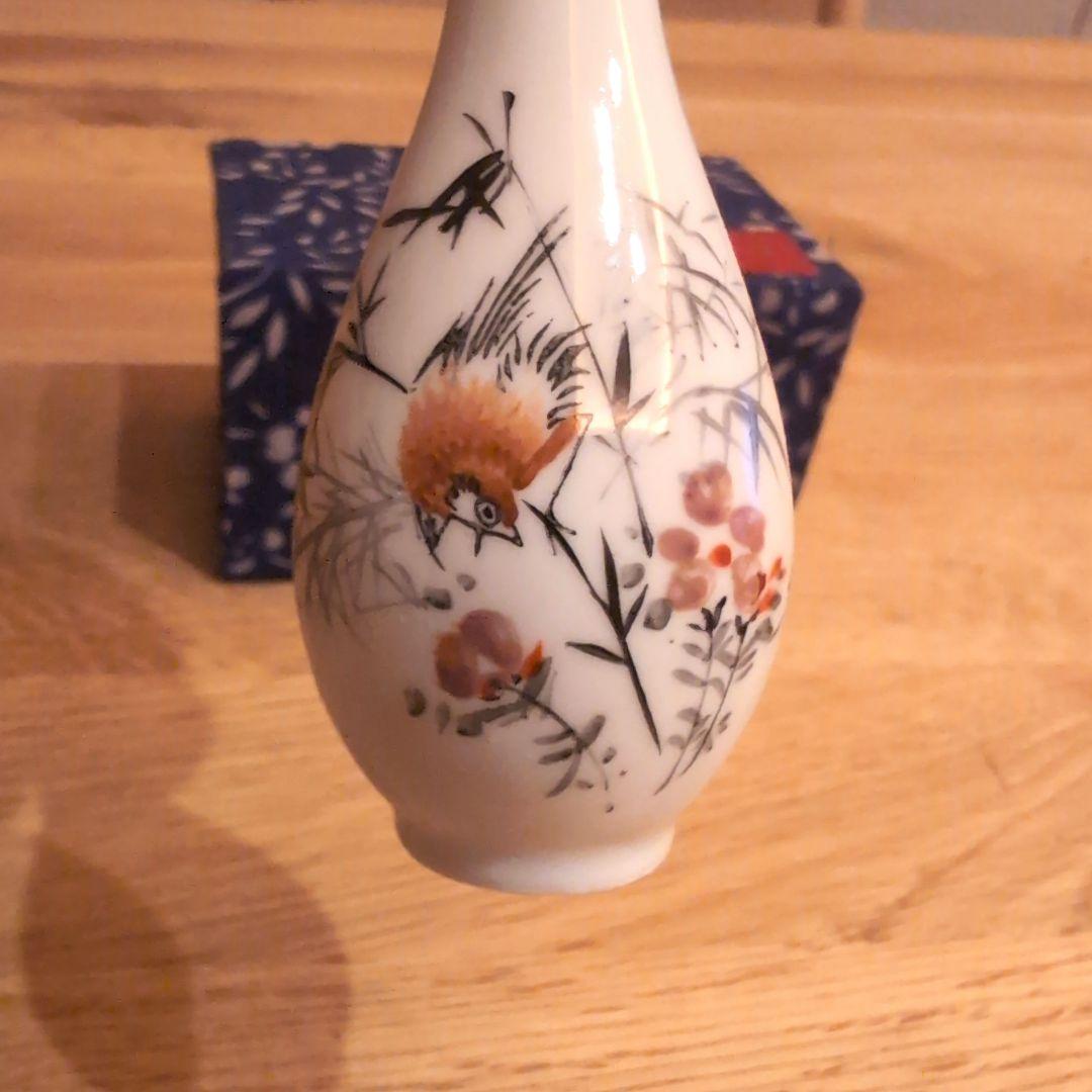 景徳鎮 名甕 一輪挿し 花瓶 陶磁器 アンティーク ヴィンテージ 骨董