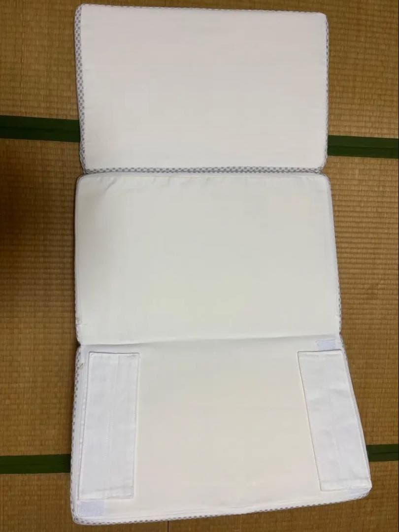 【S】スノーレスピロー本体＋別売の専用カバー【フランスベッド、横向き寝】