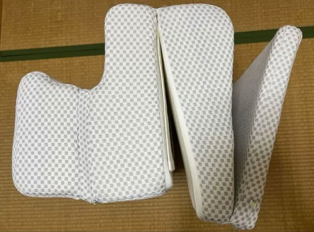 【S】スノーレスピロー本体＋別売の専用カバー【フランスベッド、横向き寝】