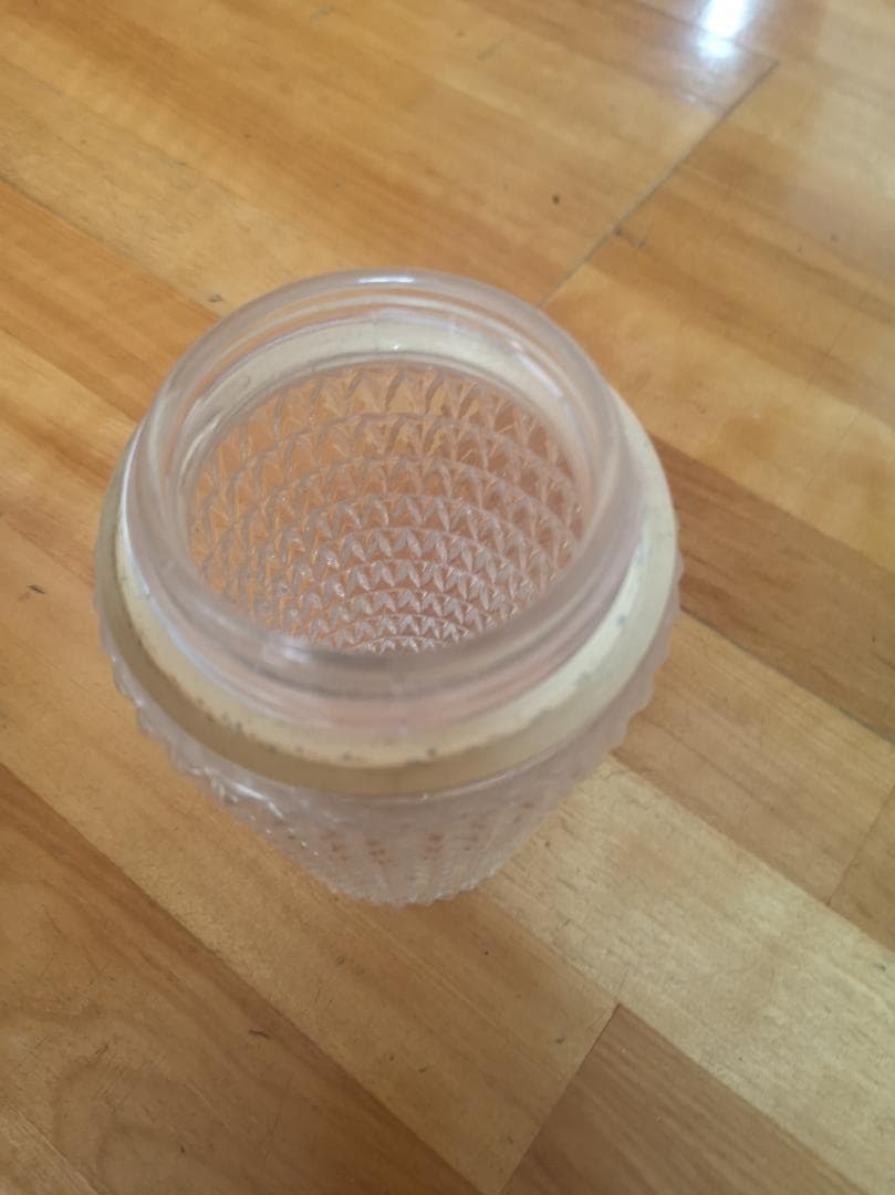 美品 天井灯 ポーチライト ビンテージ ガラス製