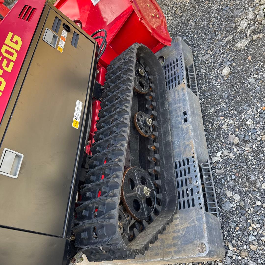 ヤナセYANASE除雪機 10-20G 赤黒 キャタピラ式、中古良品、下取り可