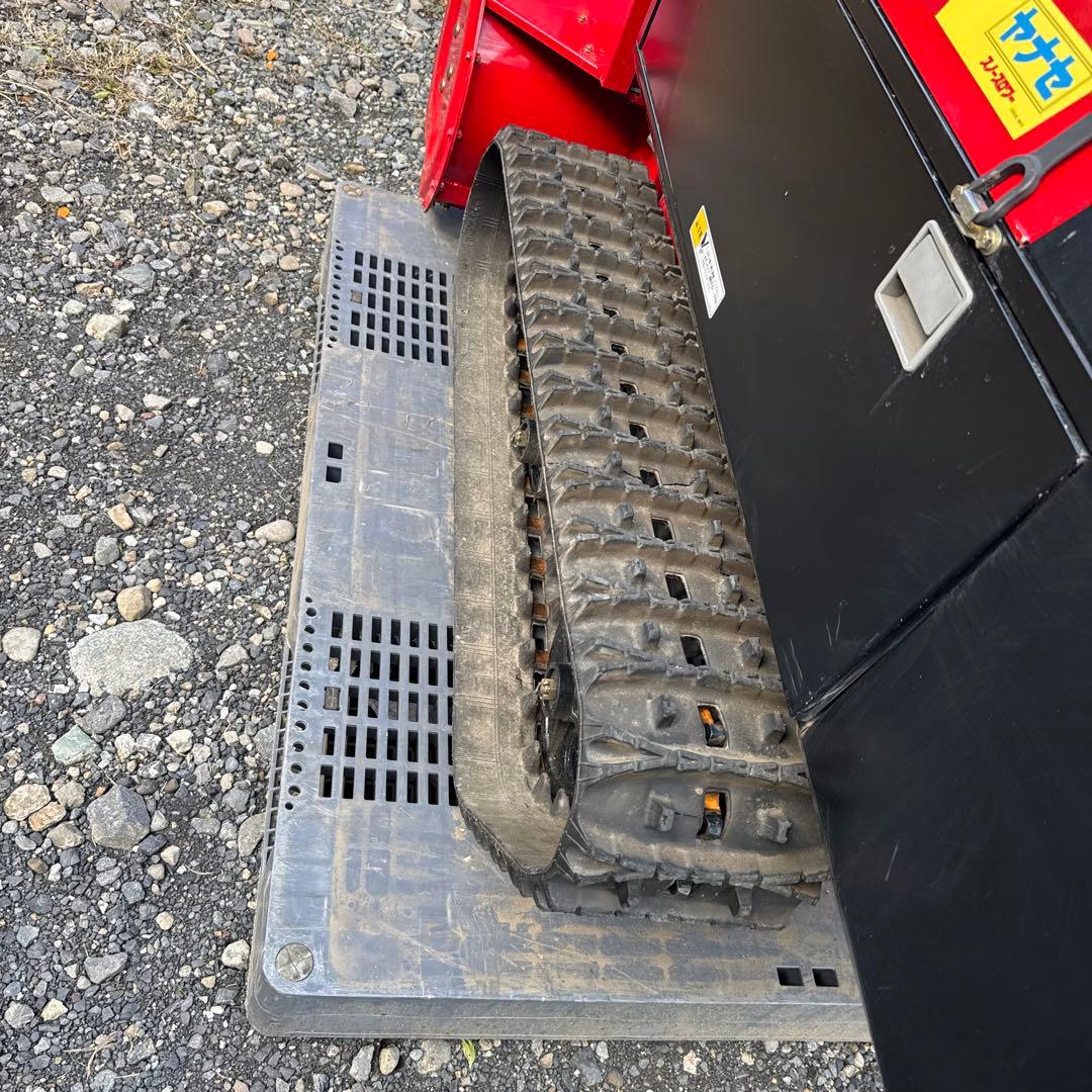 ヤナセYANASE除雪機 10-20G 赤黒 キャタピラ式、中古良品、下取り可