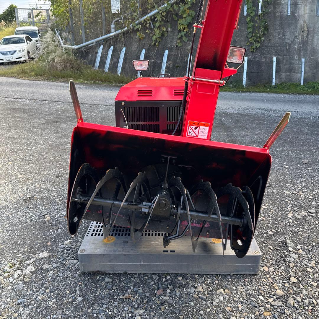 ヤナセYANASE除雪機 10-20G 赤黒 キャタピラ式、中古良品、下取り可