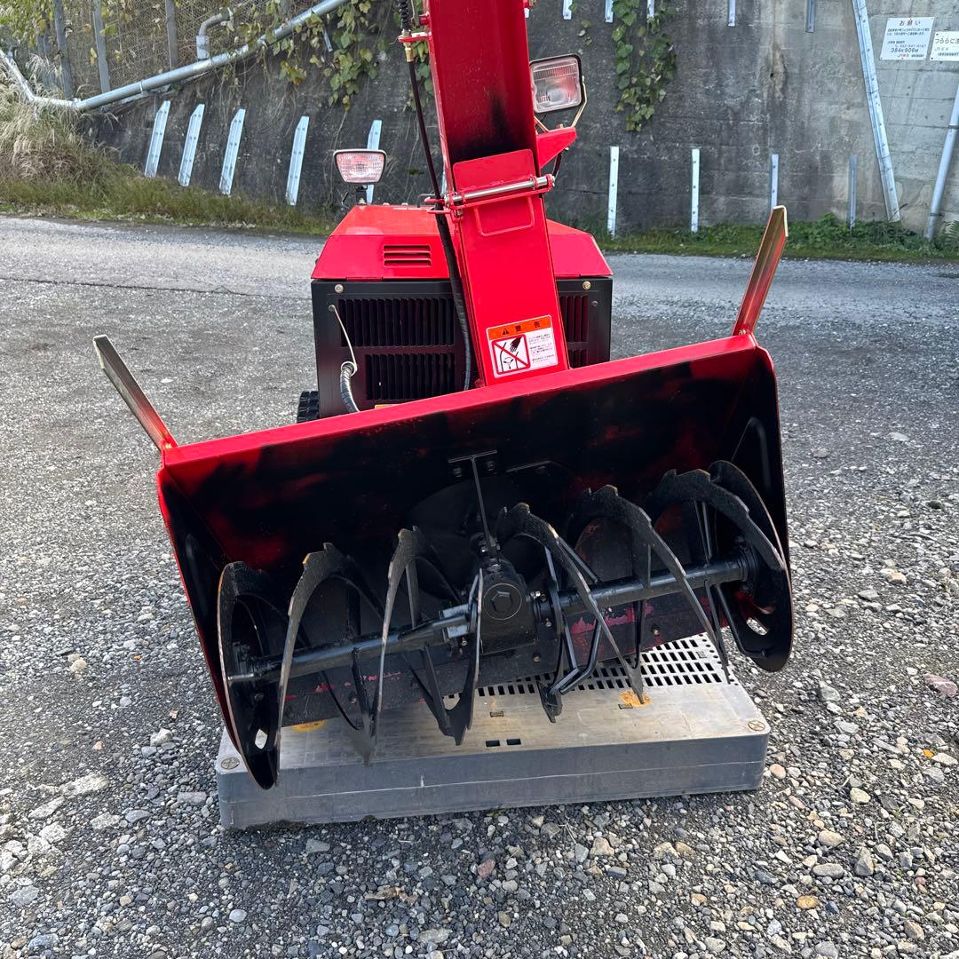 ヤナセYANASE除雪機 10-20G 赤黒 キャタピラ式、中古良品、下取り可