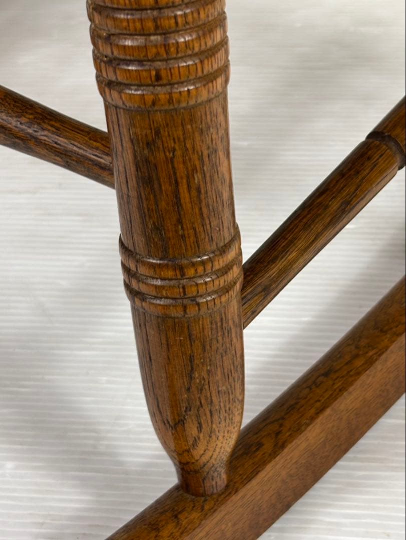 【飛騨産業 キツツキ ロッキングチェア 昭和レトロ 椅子 札幌市】