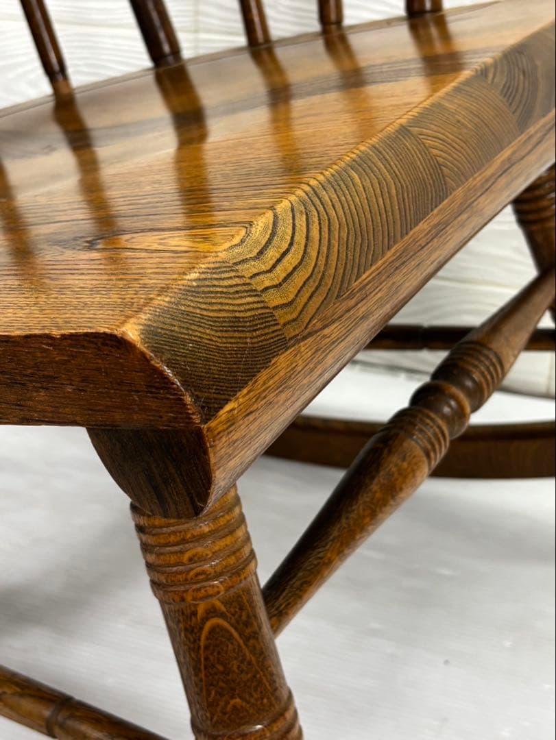 【飛騨産業 キツツキ ロッキングチェア 昭和レトロ 椅子 札幌市】