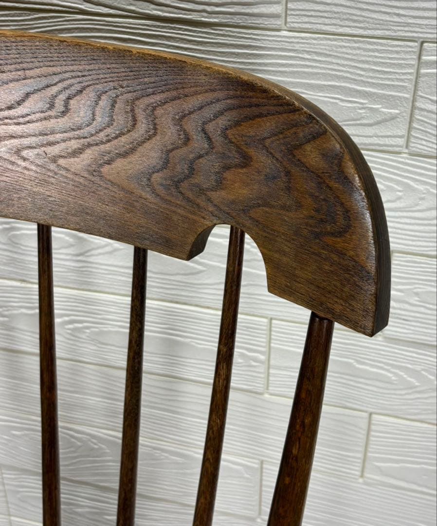 【飛騨産業 キツツキ ロッキングチェア 昭和レトロ 椅子 札幌市】