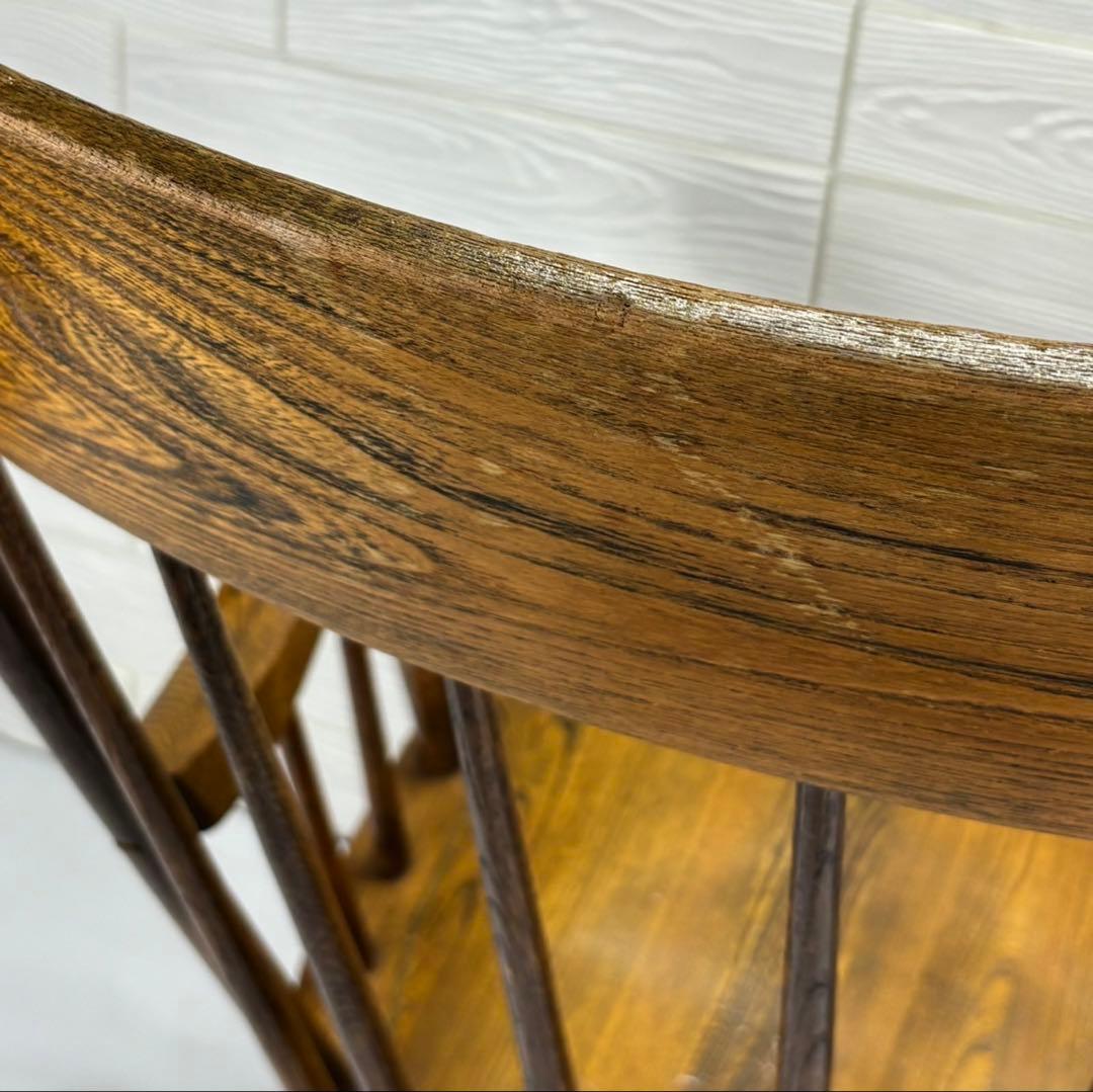 【飛騨産業 キツツキ ロッキングチェア 昭和レトロ 椅子 札幌市】