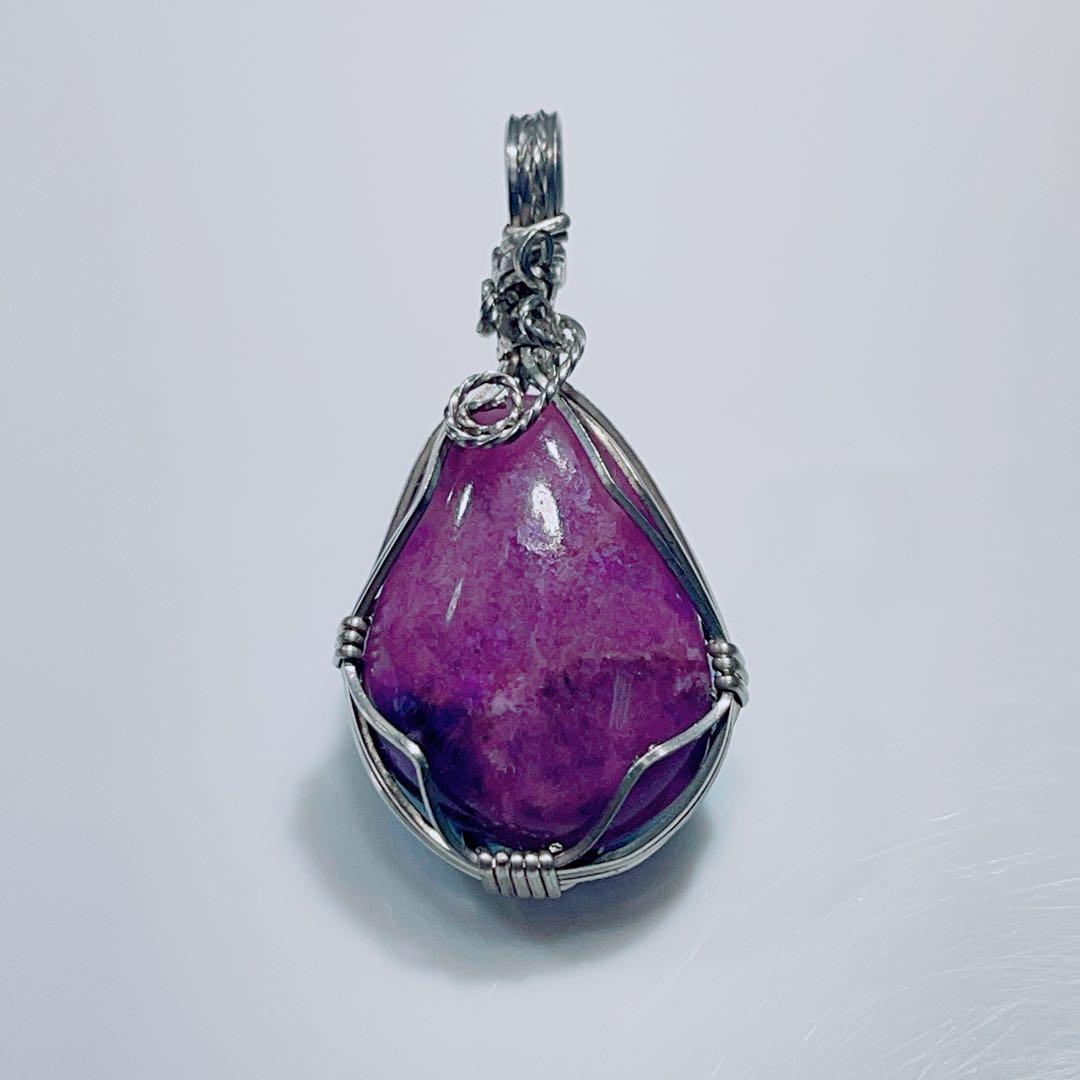 ワイヤーピンクスギライトペンダントNO25-1553