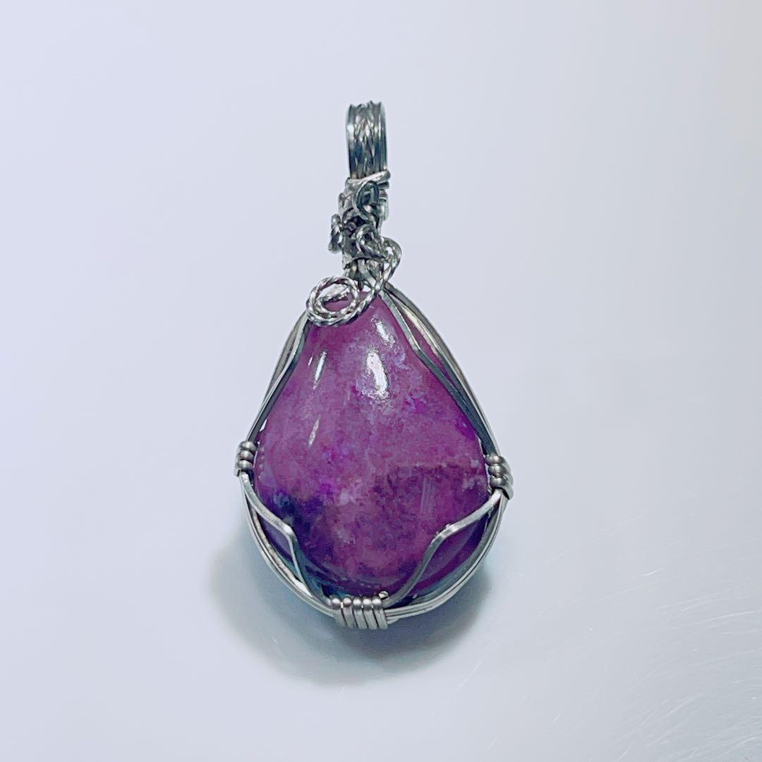 ワイヤーピンクスギライトペンダントNO25-1553