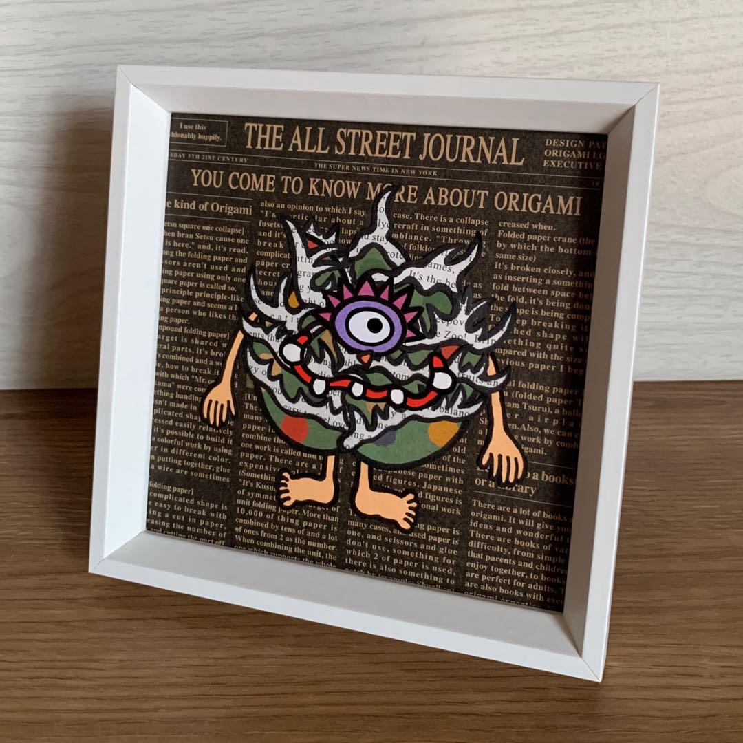 【原画作品】★貼り絵★アガベチタノタ