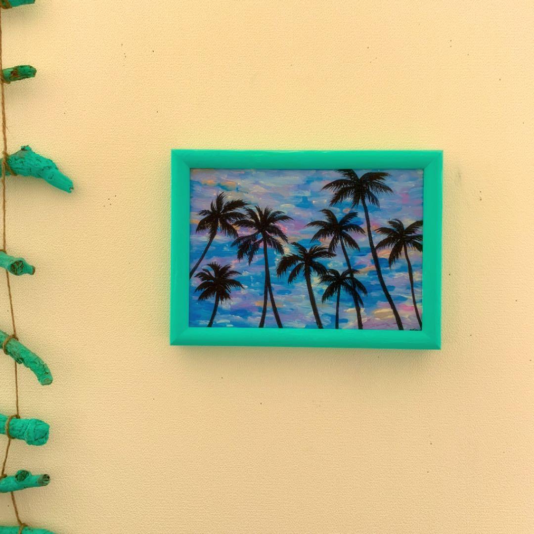 油絵 インテリア 海の絵 絵 ロンハーマン アート ハワイ - メルカリ