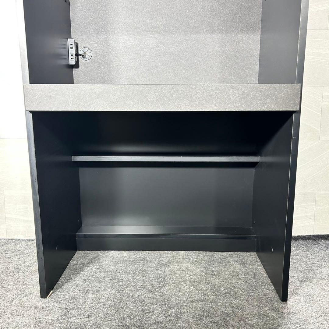 シギヤマ家具 食器棚 NOVA80 大理石調 おしゃれ 収納 家具 d5087