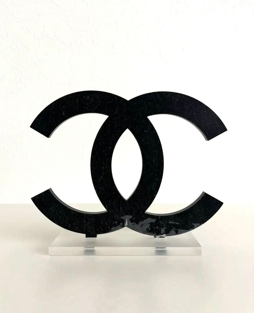 CHANEL 店舗オブジェ（ブラック）