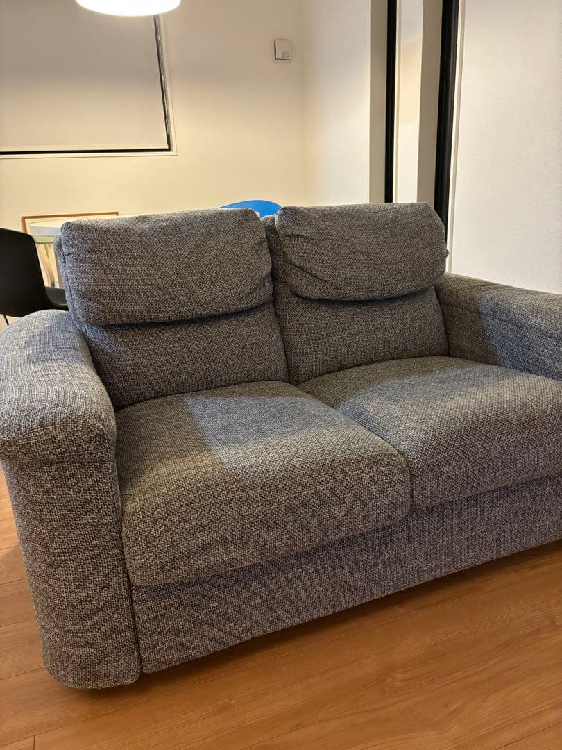 IKEA 2人掛けソファ リードフルト LIDHULT グレー