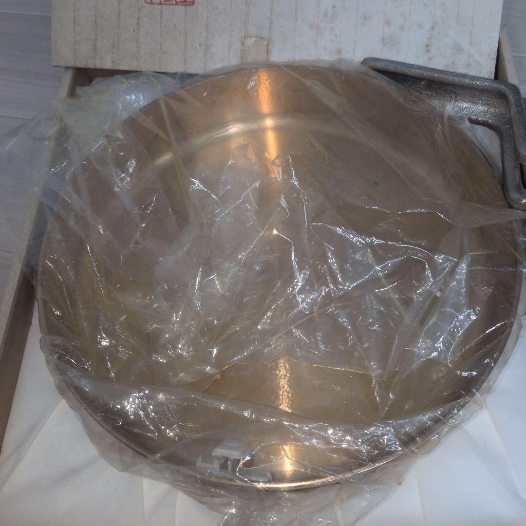 高級 砲金鍋 すき焼鍋 未使用 トキワ寿㐂鍋