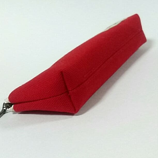 ペンケース 筆箱 赤 レッド