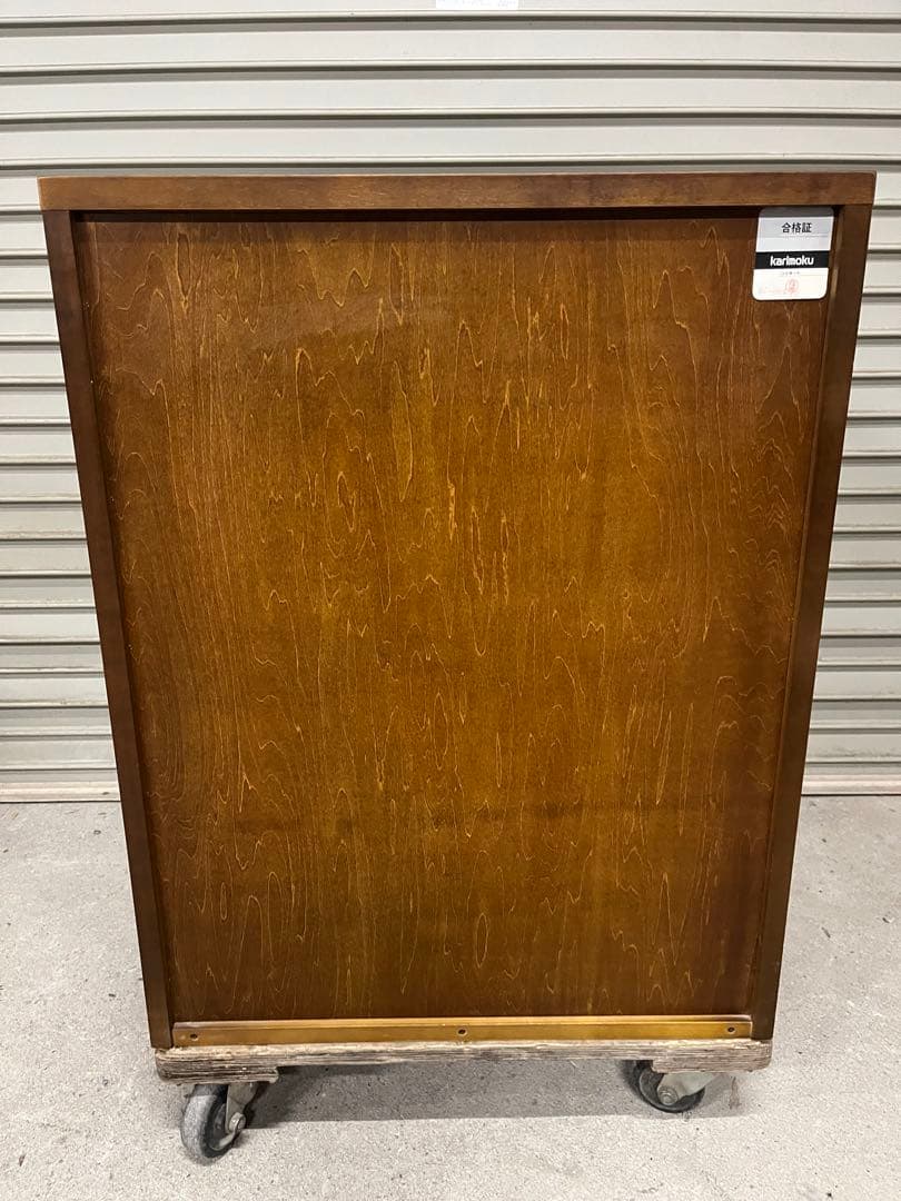 ☆karimoku カリモク家具 コロニアル キャビネット チェスト ４段収納