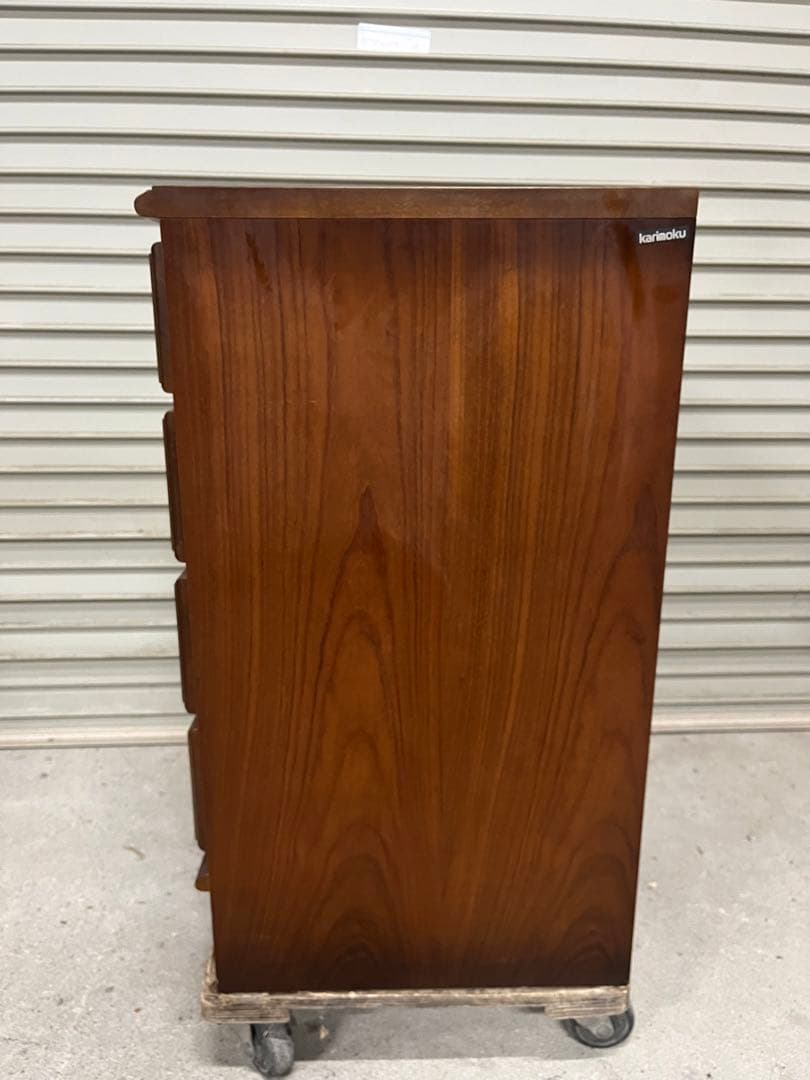☆karimoku カリモク家具 コロニアル キャビネット チェスト ４段収納