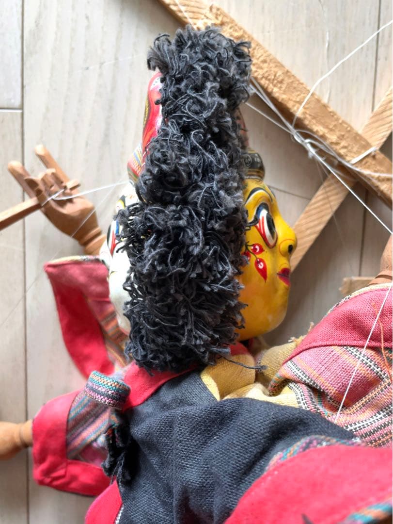 【希少品】ネパール製 操り人形