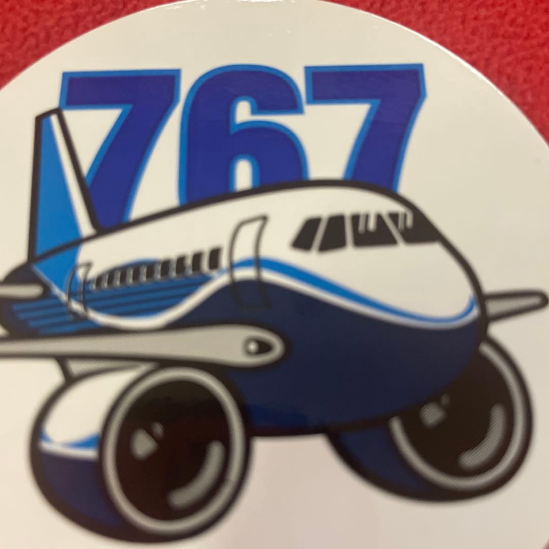 BOEING】ボーイング767 ステッカー 新品未使用 B767 飛行機 - メルカリ
