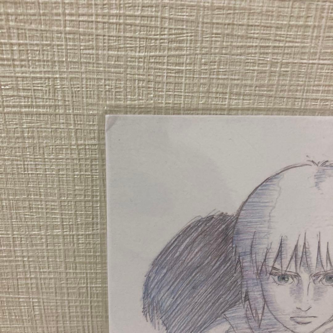 攻殻機動隊 劇場版 25周年 特典 色紙 草薙素子 黄瀬 沖浦 後藤 西尾