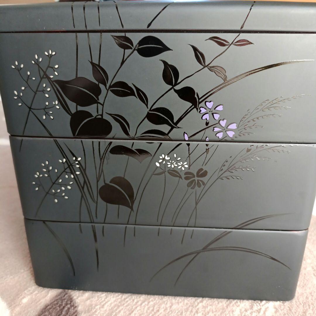 重箱 黒 シック