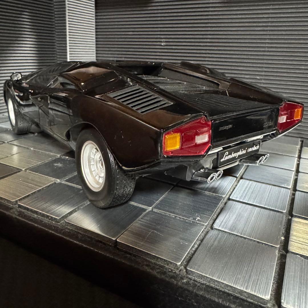 絶版未展示品 京商 1/18 ランボルギーニ カウンタックLP400 ブラック