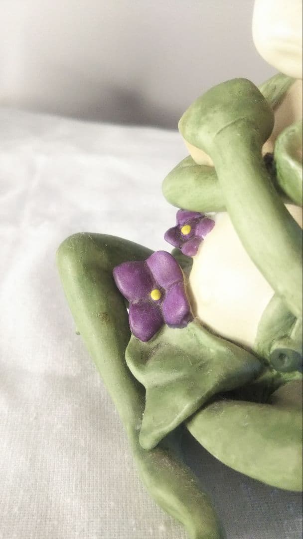 希少・美品｜与勇輝 森の妖精 ニングル 陶器人形｜高約17cm 絶版 フィギュア